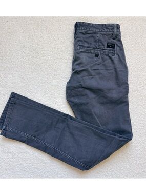 Quiksilver Gray Khaki Pants